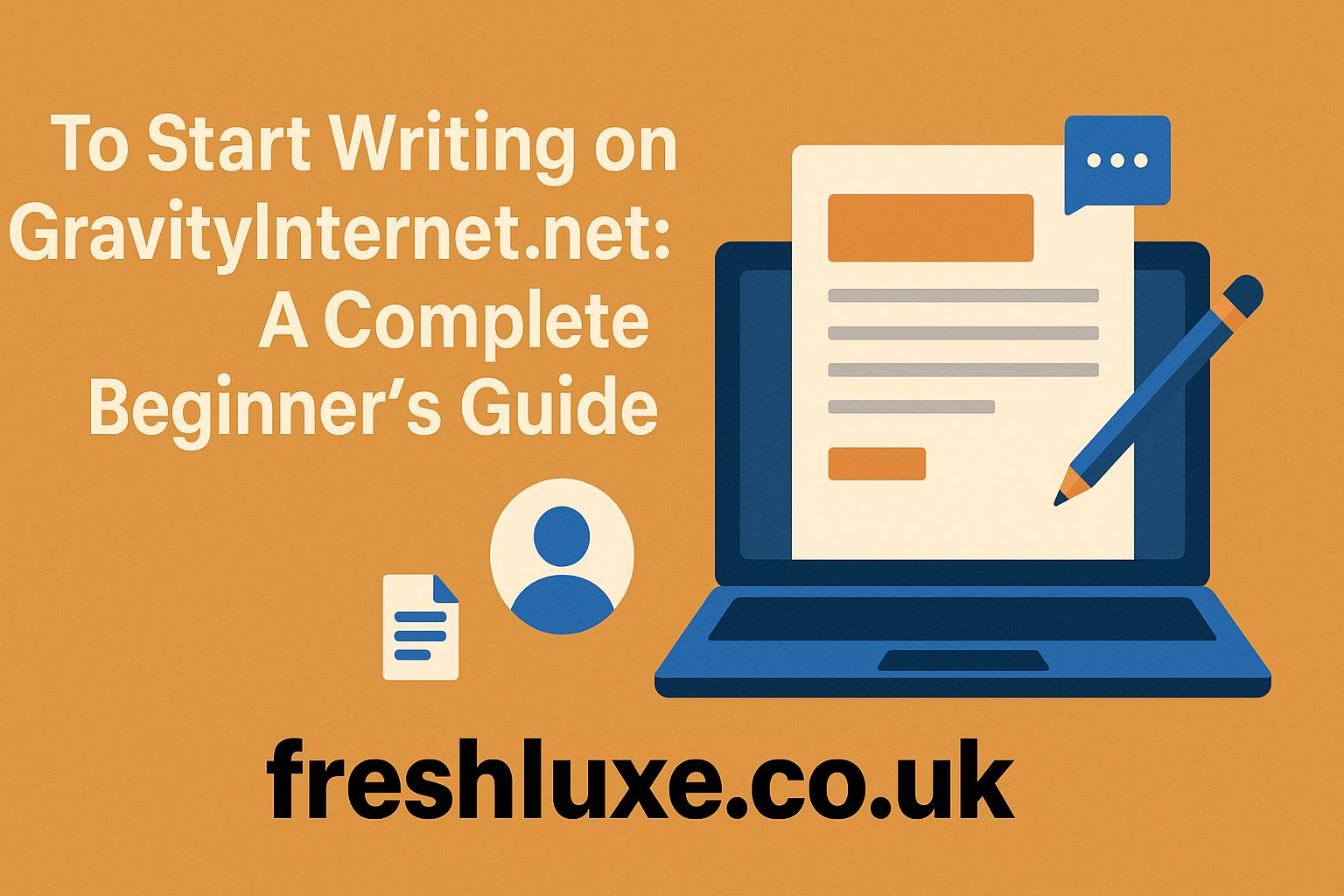 To Start Writing on GravityInternet.net